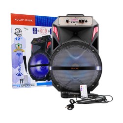 Ailiang Portable Wireless Karaoke Speaker KOLAV-120GK with Mic Black Ailiang Portable Wireless Karaoke Speaker KOLAV-120GK with Mic Black